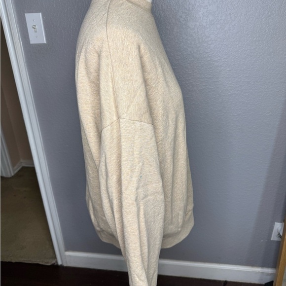 Essentials Beige Crewneck Sweater - Picture 2 of 5